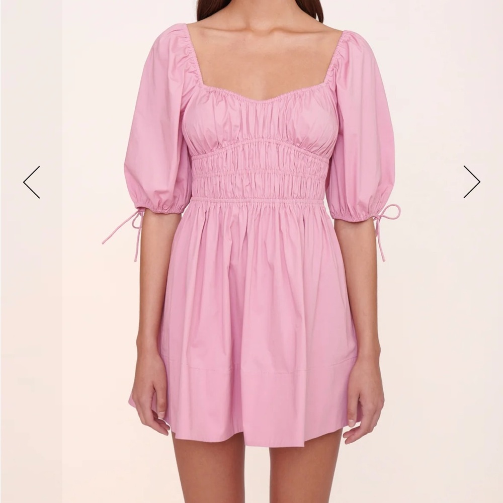 Staud MINI FAYE DRESS QUARTZ size XL
